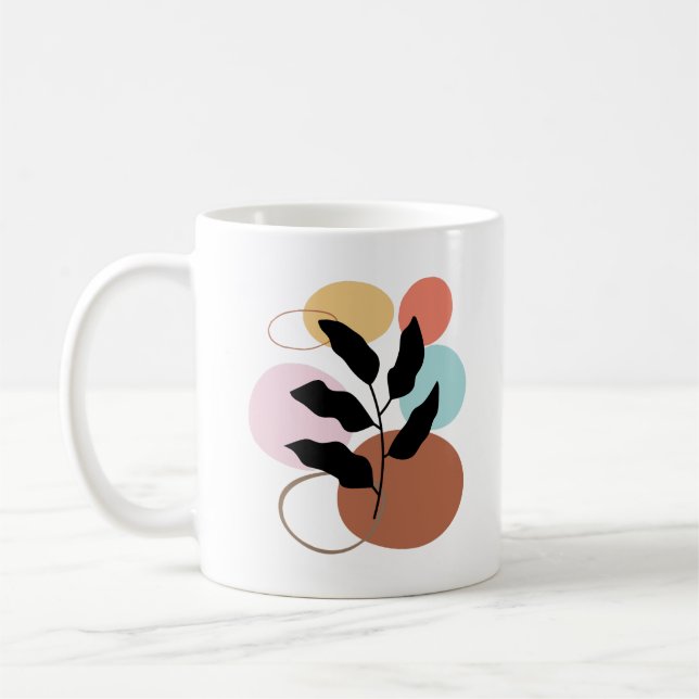 Taza De Café Lienzo Cibernético (Izquierda)