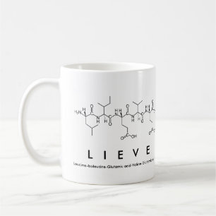 Taza De Café Lieve peptidae name mug