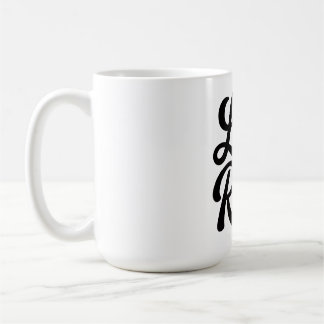 Taza De Café Life is a Race Custom-Cut Vinyl Motivational 