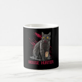 Taza De Café Life is better with Cats Mouse Hunter
