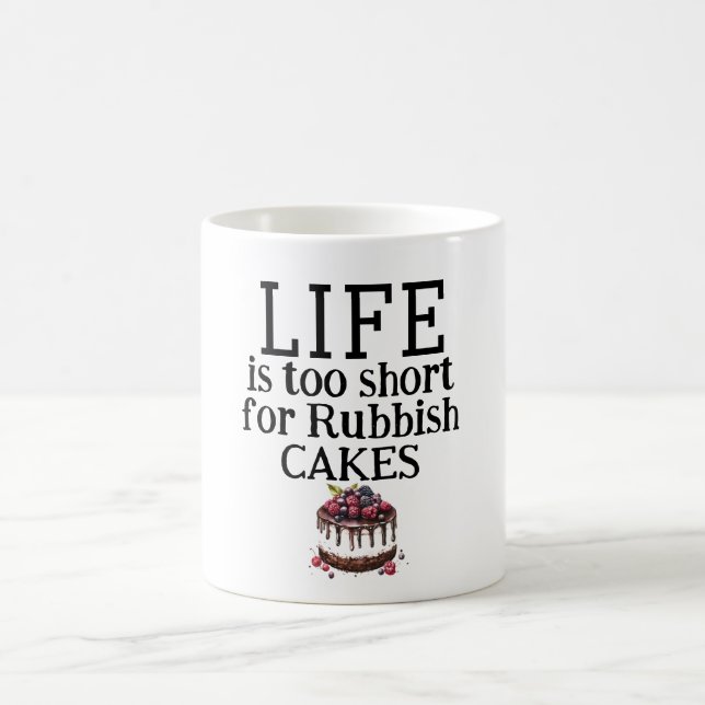 Taza De Café LIFE Is Too Short Coffee Mug (Centro)