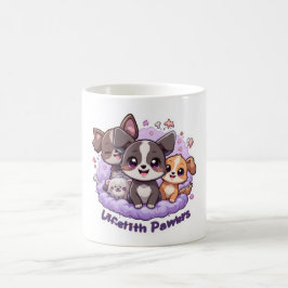 Taza De Café Lifetith Pawers Mug-Cute Personalizado Coffee Cup
