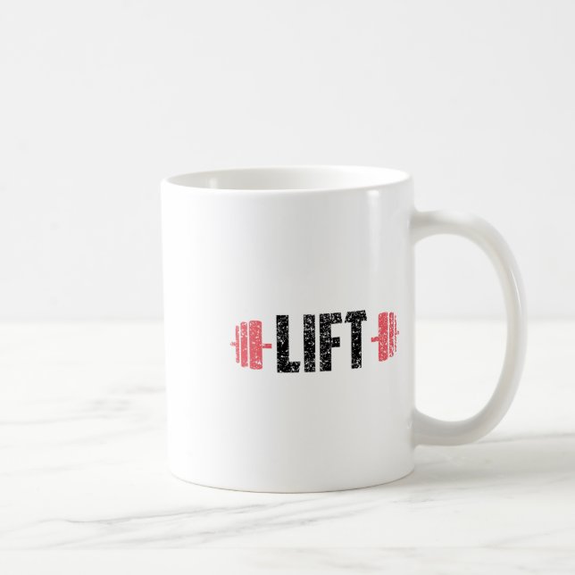 Taza De Café Lift Weightlifting Gym Lifting Workout  (Derecha)