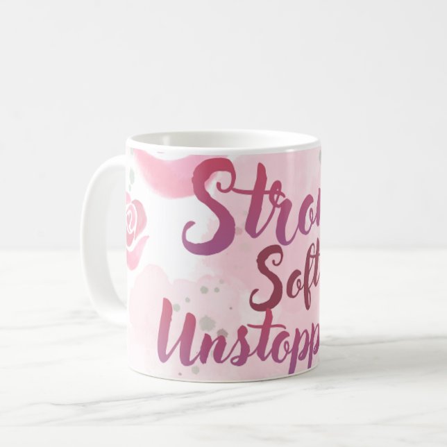 Taza De Café Light Pink Feminine Mug (Anverso izquierdo)