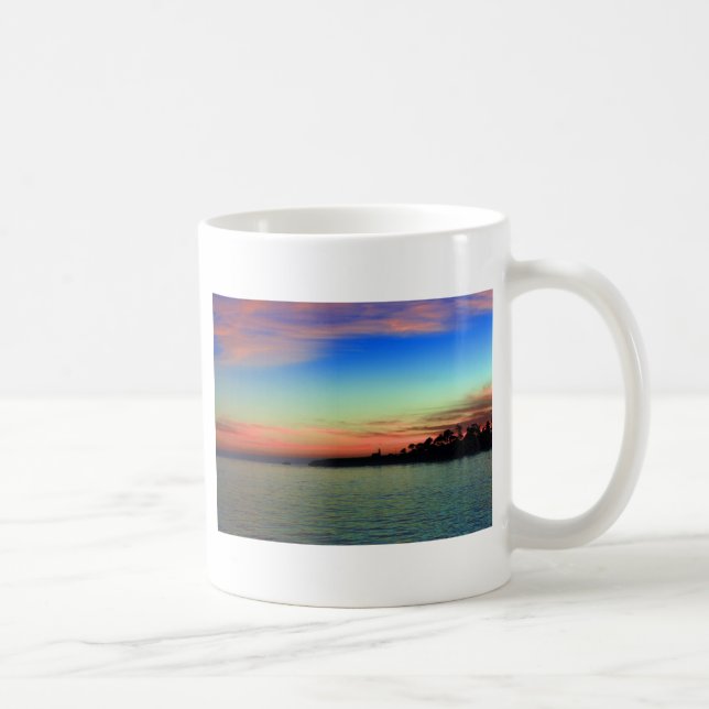Taza De Café Lighthouse Point, Santa Cruz, CA (Derecha)