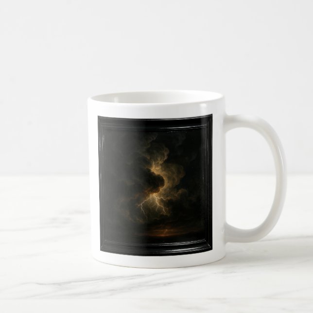 Taza De Café Lightning Storm  (Derecha)