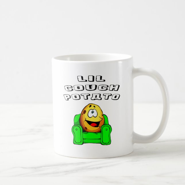 Taza De Café Lil Couch Potato (Derecha)