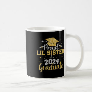 Taza De Café Lil Sister Cl De 2024 Graduado Superior
