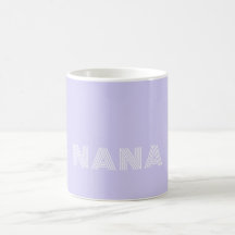 Lila Lavanda y Blanco Nombre de Fuente Divertida P