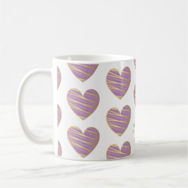 Taza De Café Lilac Heart Best Friends All Occasion 