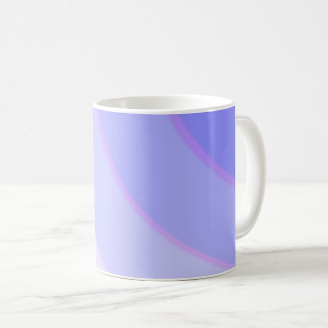 Taza De Café Lilac Swirls (Anverso derecho)