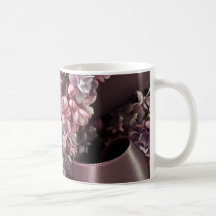 Lilac Y Cinta Curls Coffee Mug
