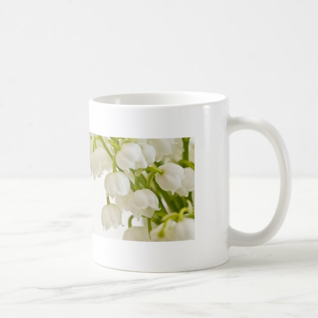 Taza De Café Lilies blancos (Derecha)