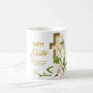 Taza De Café Lily Cross Scripts Se Levanta