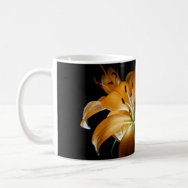 Taza De Café Lily, de 4448 Naranjas (Izquierda)