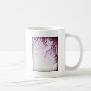 Taza De Café Lily era una niña pequeña