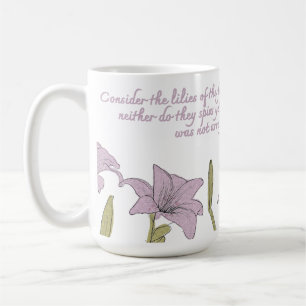Taza De Café Lily of the Field