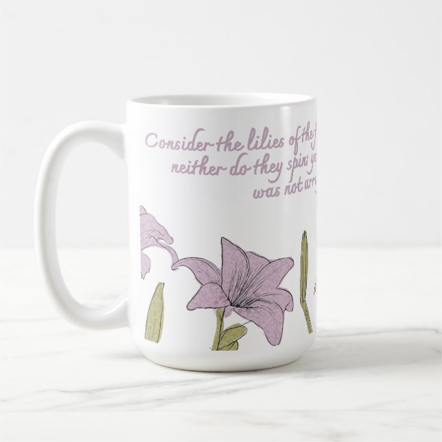 Taza De Café Lily of the Field (Izquierda)