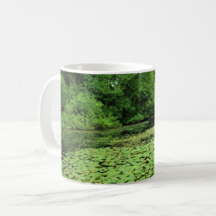 Taza De Café Lily Pads en el estanque