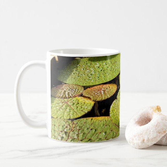 Taza De Café Lily Pads Mug (Con donut)