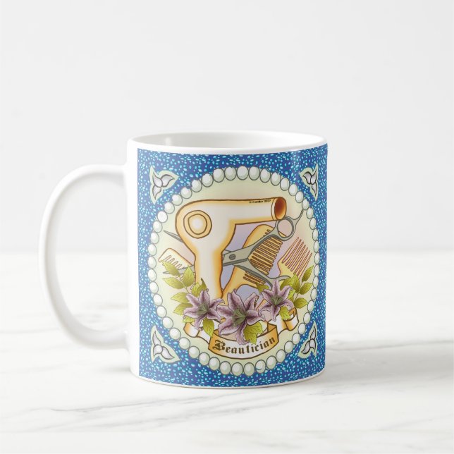 Taza De Café Lily Pearl Beautician mug (Izquierda)