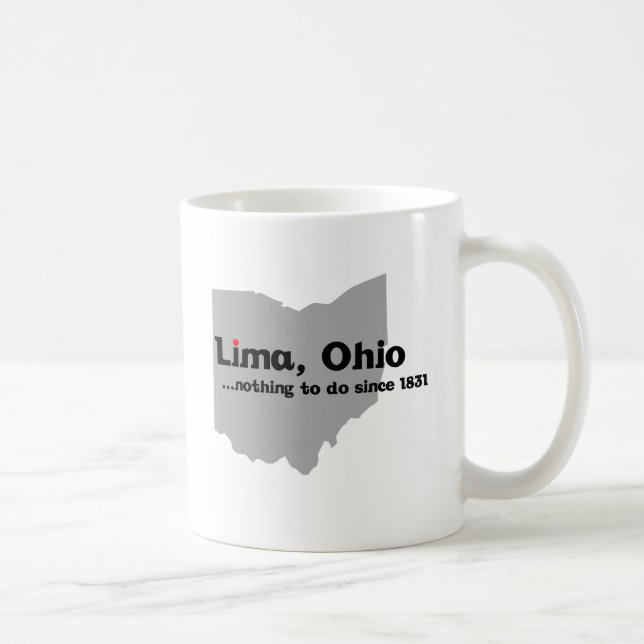 Taza De Café Lima, Ohio (Derecha)