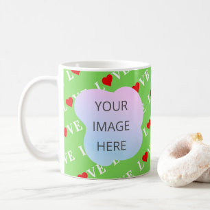 Taza De Café Lime Green LOVE Styling