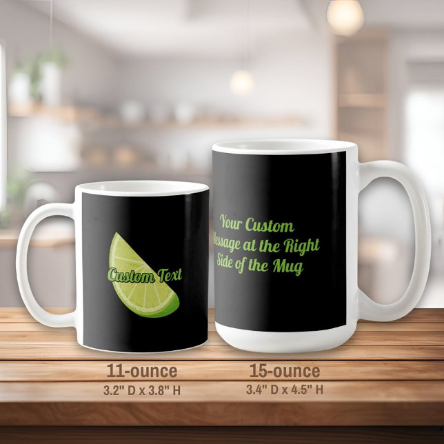 Taza De Café Lime Slice (Subido por el creador)