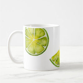 Taza De Café Lime Slices