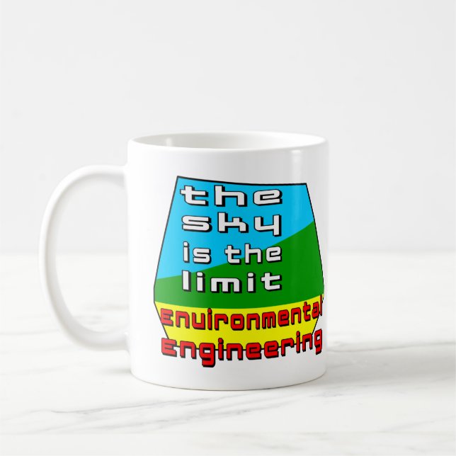 Taza De Café Límite de ingeniería ambiental (Izquierda)