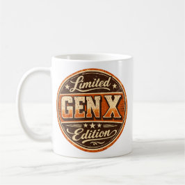 Taza De Café Limited Gen X Edition Vintage Mug