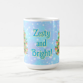 Taza De Café Limon Festivo con Mucho Estilo y Brillantez