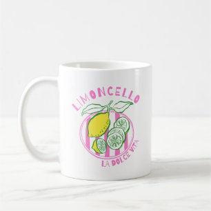 Taza De Café Limoncello femenino – La Dolce Vita Rosa