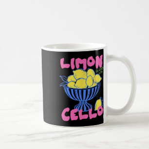 Taza De Café Limoncello Italia Limones Costa Amalfi Vacaciones 