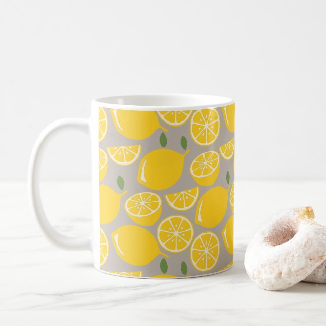 Taza De Café Limones (Con donut)