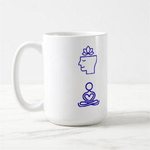 TAZA DE CAFÉ LIMPIA TU MENTE ENVUELVE CERÁMICA UN SORBO DE PAZ
