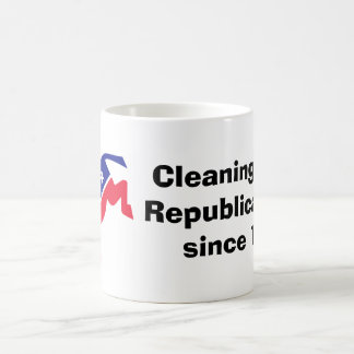 Taza De Café Limpiando el lío republicano desde 1932.
