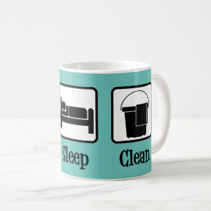 Taza De Café Limpie el sueño