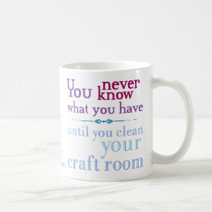 Taza De Café Limpie su sitio del arte