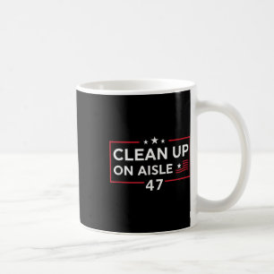 Taza De Café Limpieza De Aisle 47 Impeach 47 Anti Trump 86 47