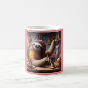 Taza De Café Limpieza de eslogan de una cocina