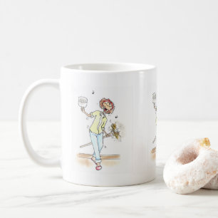 Taza De Café Limpieza de Lady Mug