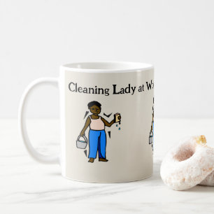 Taza De Café Limpieza de Lady Mug