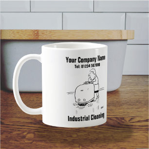Taza De Café Limpieza Industrial