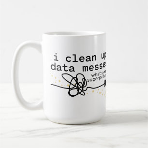 Taza De Café Limpio los análisis de datos