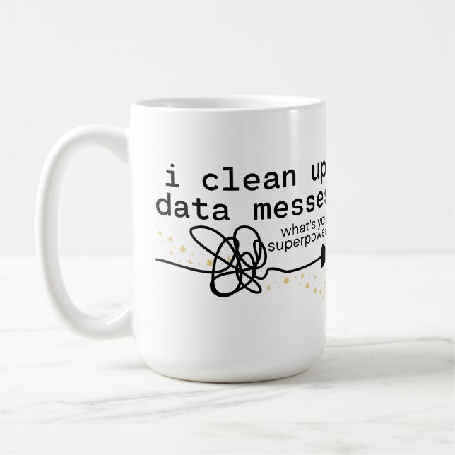 Taza De Café Limpio los análisis de datos (Izquierda)
