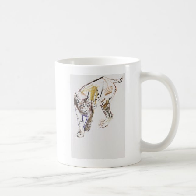 Taza De Café Lince europeo (Derecha)