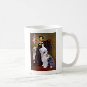 Taza De Café Lincoln - Dos viejos perros pastor inglés