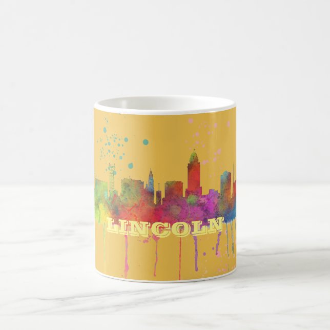 TAZA DE CAFÉ LINCOLN, HORIZONTE DE NEBRASKA (Centro)
