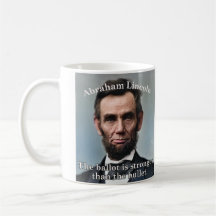 Lincoln President's Day Patriotic Mug